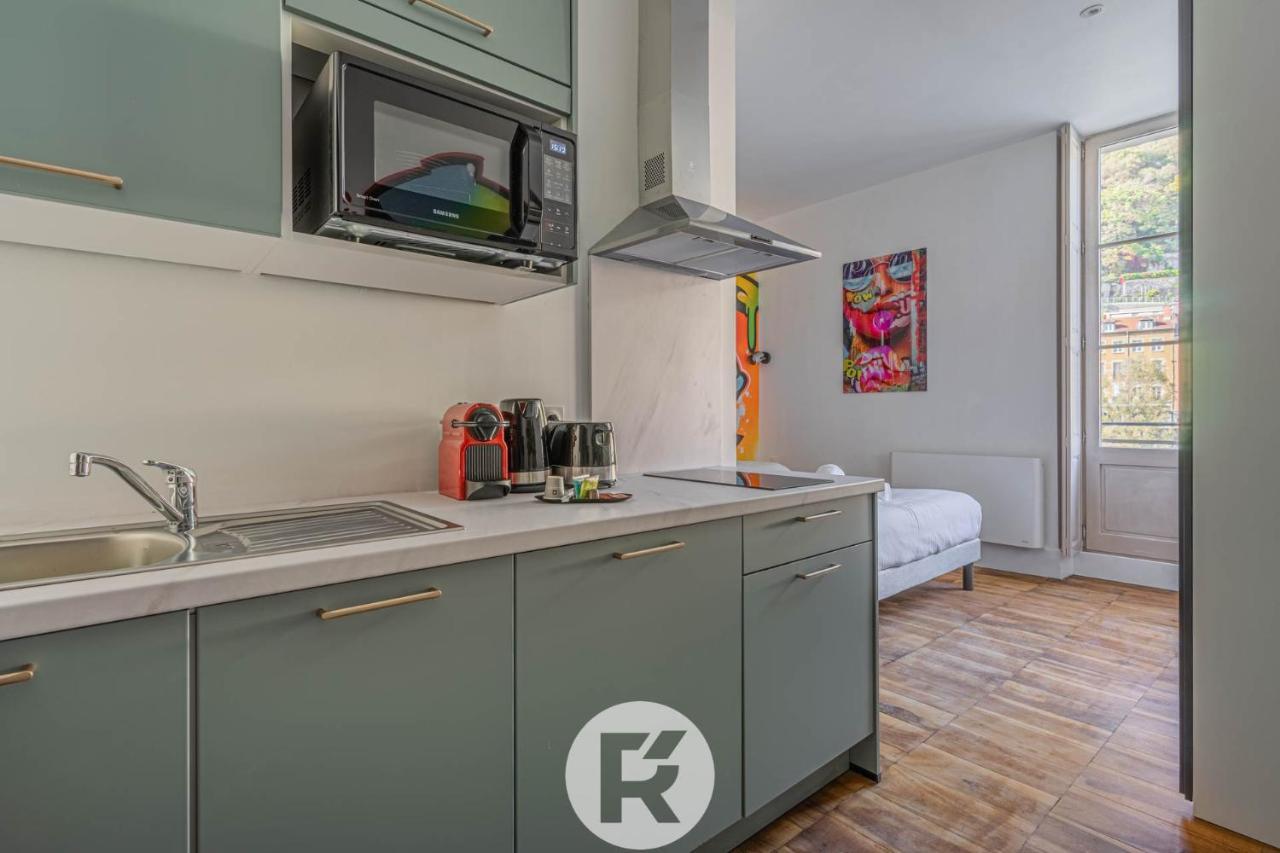 R'Apparts Studio Street Art Grenoble Dış mekan fotoğraf