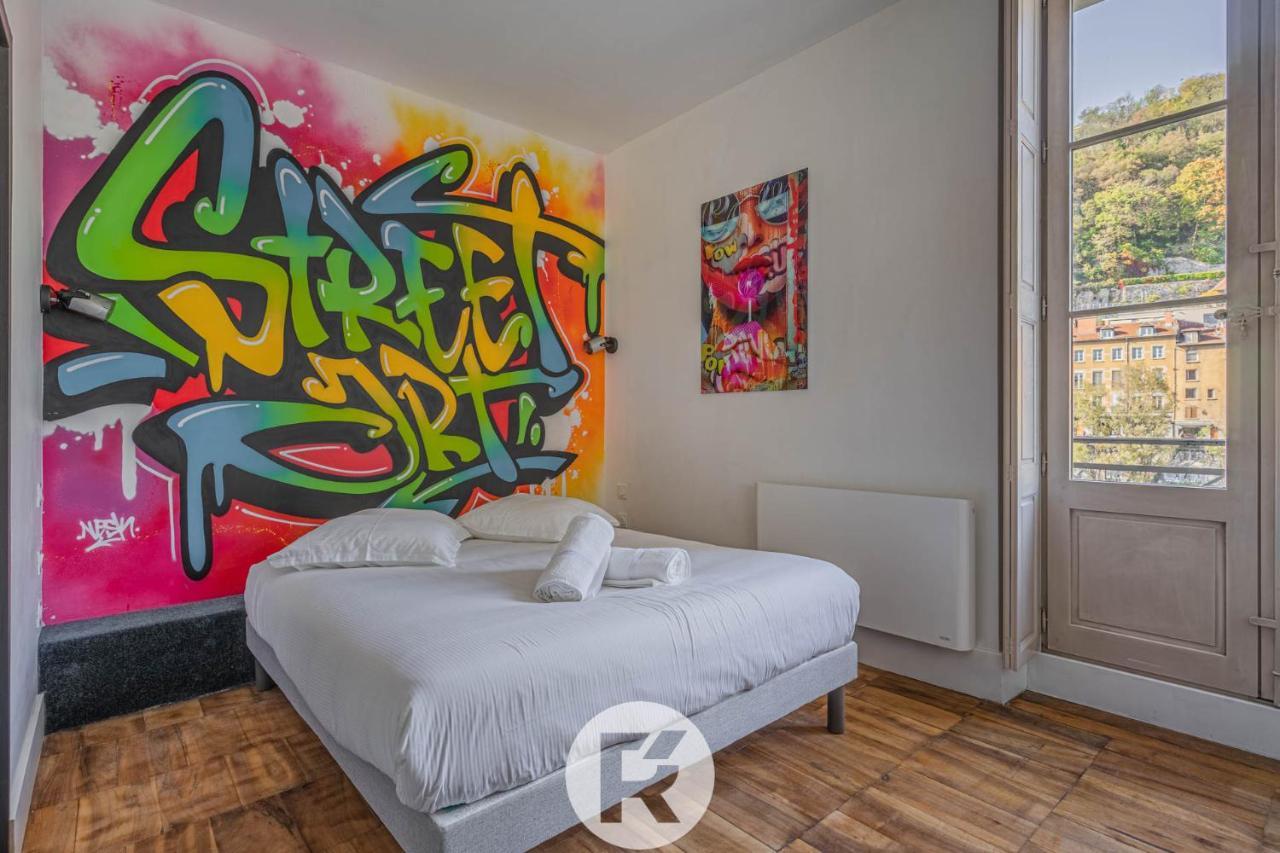 R'Apparts Studio Street Art Grenoble Dış mekan fotoğraf